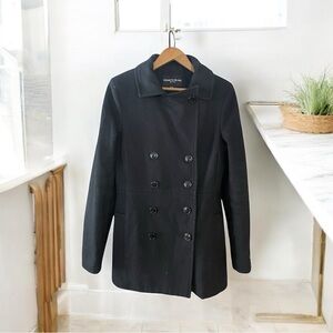 Kenneth Blake New York Women’s Black Wool Coat Jacket Size Small Ca # 25277